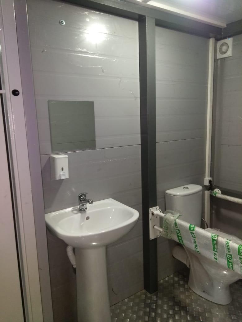 Туалетный модуль ЭКОС-26 (многофункциональный) (фото 10) в Лобне
